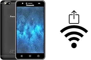 How to generate a QR code with the Wi-Fi password on a Panasonic P90