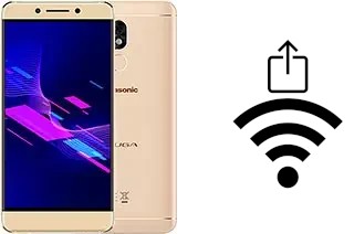 How to generate a QR code with the Wi-Fi password on a Panasonic Eluga Ray 800