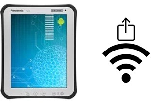 How to generate a Wi-Fi QR code on an Panasonic Toughpad FZ-A1