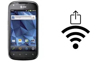 How to generate a QR code with the Wi-Fi password on a Pantech Burst