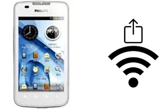 How to generate a QR code with the Wi-Fi password on a Philips D633