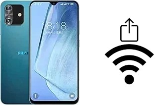 How to generate a QR code with the Wi-Fi password on a Philips PH2