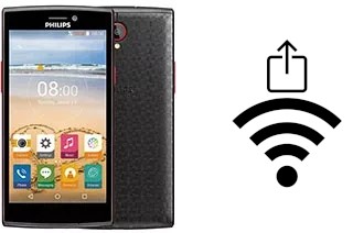 How to generate a QR code with the Wi-Fi password on a Philips S337