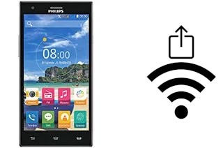 How to generate a QR code with the Wi-Fi password on a Philips S616