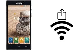 How to generate a QR code with the Wi-Fi password on a Philips V787