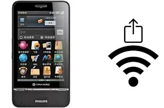 How to generate a QR code with the Wi-Fi password on a Philips V900