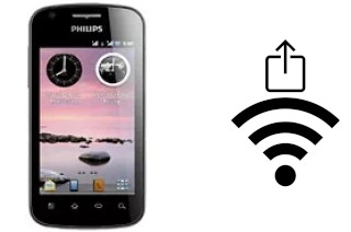 How to generate a QR code with the Wi-Fi password on a Philips W337