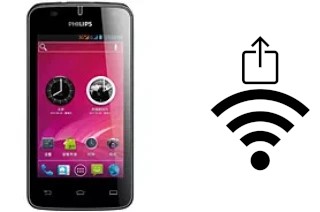 How to generate a QR code with the Wi-Fi password on a Philips W536