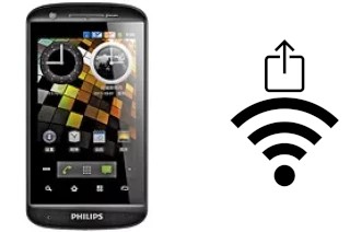 How to generate a QR code with the Wi-Fi password on a Philips W626