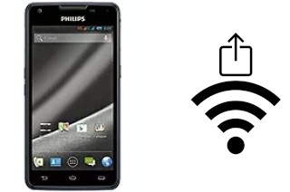 How to generate a QR code with the Wi-Fi password on a Philips W6610