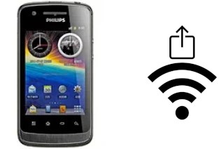 How to generate a Wi-Fi QR code on an Philips W820