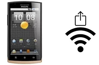 How to generate a Wi-Fi QR code on an Philips W920