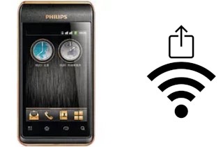 How to generate a QR code with the Wi-Fi password on a Philips W930