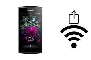 How to generate a Wi-Fi QR code on an Pioneer P80w