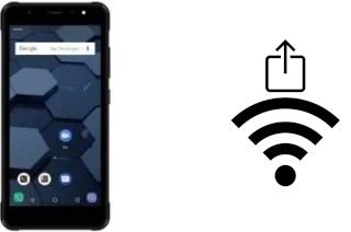 How to generate a QR code with the Wi-Fi password on a Poptel P10