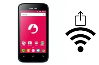 How to generate a QR code with the Wi-Fi password on a Positivo S421 Life