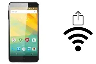 How to generate a QR code with the Wi-Fi password on a Prestigio Grace Z3