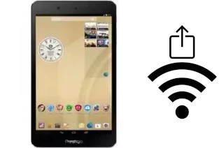 How to generate a QR code with the Wi-Fi password on a Prestigio MultiPad Muze 5018 3G