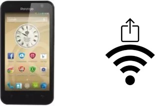 How to generate a Wi-Fi QR code on an Prestigio MultiPhone 3450 DUO