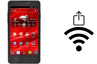 How to generate a Wi-Fi QR code on an Prestigio MultiPhone 4505 Duo