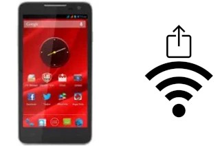 How to generate a Wi-Fi QR code on an Prestigio MultiPhone 5044 Duo