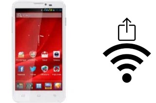 How to generate a QR code with the Wi-Fi password on a Prestigio MultiPhone 5300 Duo