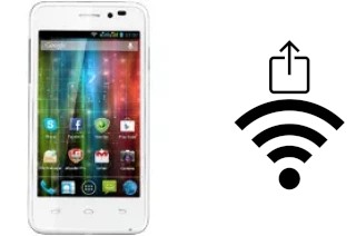 How to generate a Wi-Fi QR code on an Prestigio MultiPhone 5400 Duo