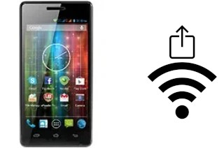 How to generate a Wi-Fi QR code on an Prestigio MultiPhone 5450 Duo