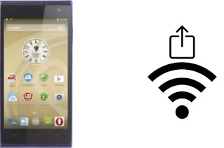 How to generate a Wi-Fi QR code on an Prestigio MultiPhone 5455 DUO