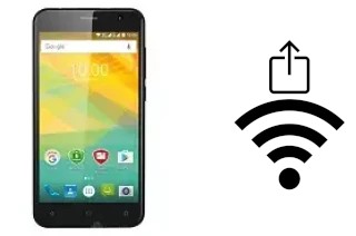 How to generate a QR code with the Wi-Fi password on a Prestigio Muze B3