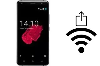 How to generate a QR code with the Wi-Fi password on a Prestigio Muze D5 LTE