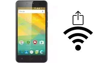 How to generate a QR code with the Wi-Fi password on a Prestigio Muze G3 LTE