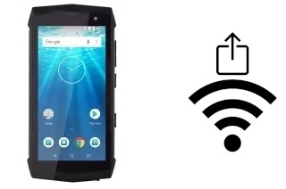 How to generate a QR code with the Wi-Fi password on a Qilive Q10 Rugged