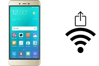 How to generate a Wi-Fi QR code on an QMobile J7 Pro