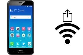 How to generate a QR code with the Wi-Fi password on a QMobile Noir A1