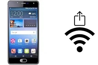 How to generate a QR code with the Wi-Fi password on a QMobile Noir A6