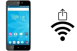 How to generate a QR code with the Wi-Fi password on a QMobile Noir LT680