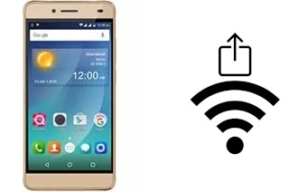 How to generate a QR code with the Wi-Fi password on a QMobile Noir S4