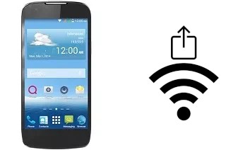 How to generate a QR code with the Wi-Fi password on a QMobile Linq X300