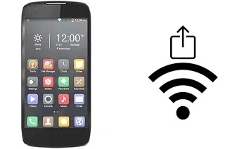 How to generate a QR code with the Wi-Fi password on a QMobile Linq X70