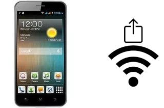 How to generate a QR code with the Wi-Fi password on a QMobile Noir A75