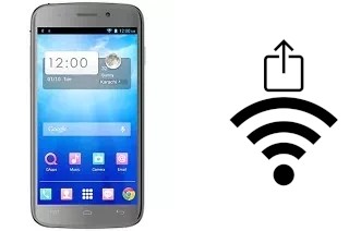 How to generate a QR code with the Wi-Fi password on a QMobile Noir A750