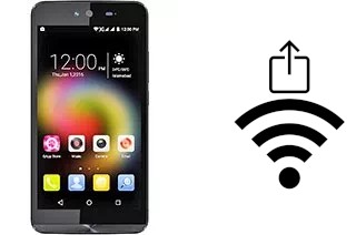 How to generate a QR code with the Wi-Fi password on a QMobile Noir S2