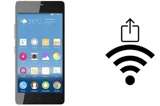 How to generate a QR code with the Wi-Fi password on a QMobile Noir Z7