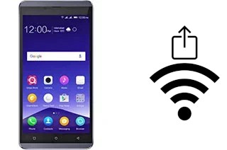 How to generate a QR code with the Wi-Fi password on a QMobile Noir Z9 Plus