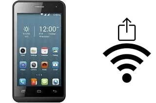 How to generate a QR code with the Wi-Fi password on a QMobile T200 Bolt