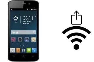 How to generate a QR code with the Wi-Fi password on a QMobile Noir X35