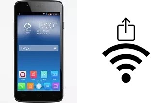 How to generate a Wi-Fi QR code on an QMobile Noir X500