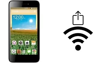 How to generate a QR code with the Wi-Fi password on a QMobile Noir X800