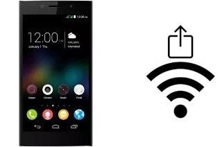 How to generate a QR code with the Wi-Fi password on a QMobile Noir X950